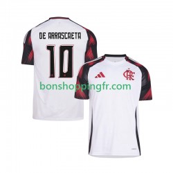 Maillot Extérieur CR Flamengo Giorgian de Arrascaeta 10 2025-2026 Manches Courtes Homme