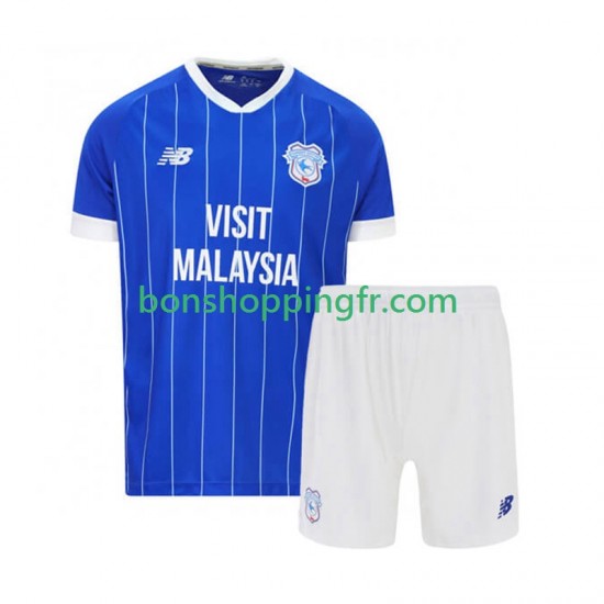 Maillot Domicile Cardiff City 2025-2026 Manches Courtes Homme