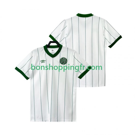 Maillot Rétro Extérieur Celtic FC 1982 1983 Manches Courtes Homme