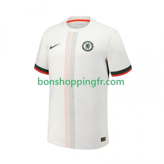 Maillot Extérieur Chelsea 2025-2026 Manches Courtes Homme