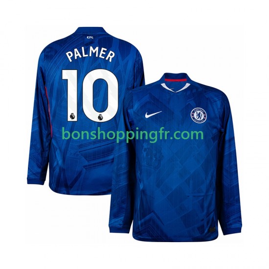 Maillot Domicile Chelsea Cole Palmer 10 2025-2026 Manches Longues Homme Maillot Domicile Chelsea Cole Palmer 10 2025-2026 Manches Longues Homme