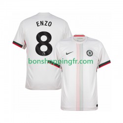 Maillot Extérieur Chelsea Enzo Fernandez 8 2025-2026 Manches Courtes Homme