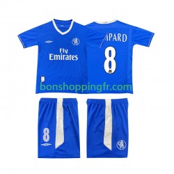 Maillot Rétro Domicile Chelsea LAMPARD 8 2003 2005 Manches Courtes Jeune Enfant(+shorts)