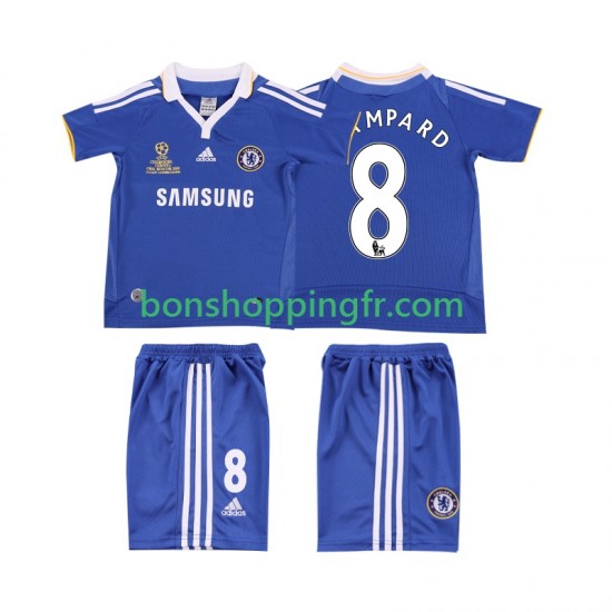 Maillot Rétro Domicile Chelsea LAMPARD 8 2007 2008 Manches Courtes Jeune Enfant(+shorts)