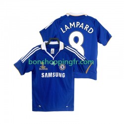 Maillot Rétro Domicile Chelsea LAMPARD 8 2007 2008 Manches Courtes Homme