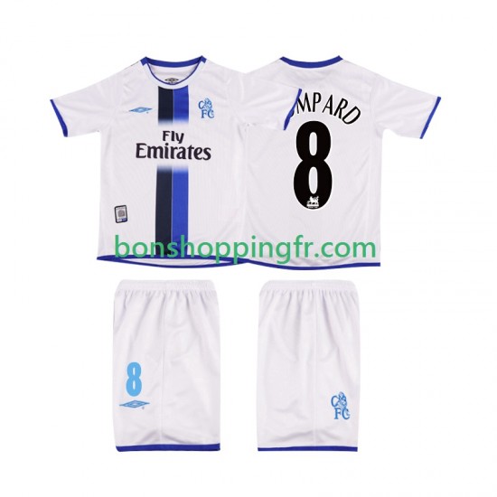 Maillot Rétro Extérieur Chelsea LOMPARD 8 2003 2004 Manches Courtes Jeune Enfant(+shorts) Maillot Rétro Extérieur Chelsea LOMPARD 8 2003 2004 Manches Courtes Jeune Enfant(+shorts)