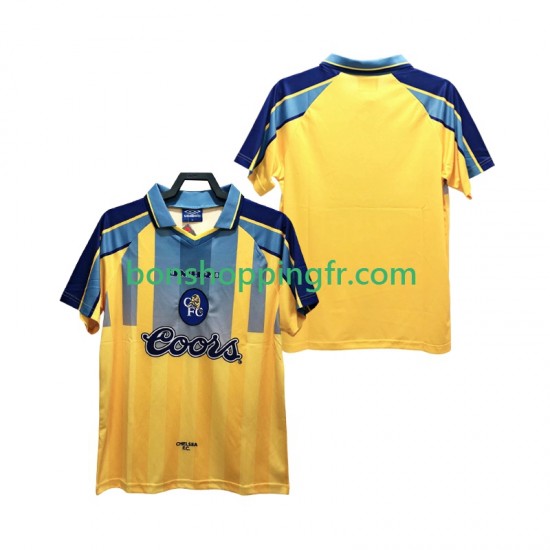 Maillot Rétro Extérieur Chelsea 1995 1997 Manches Courtes Homme
