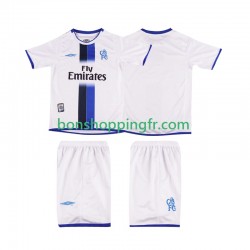 Maillot Rétro Extérieur Chelsea 2003 2004 Manches Courtes Jeune Enfant(+shorts)