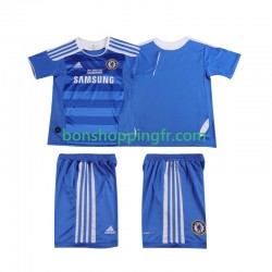 Maillot Rétro Domicile Chelsea 2011 2012 Manches Courtes Jeune Enfant(+shorts)