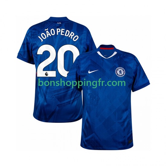 Maillot Domicile Chelsea joao pedro 20 2025-2026 Manches Courtes Homme