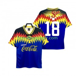 Maillot Rétro Extérieur Club América 18 1995 Manches Courtes Homme