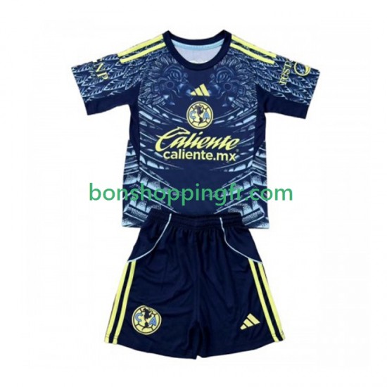 Maillot Extérieur Club América 2025-2026 Manches Courtes Jeune Enfant(+shorts) Maillot Extérieur Club América 2025-2026 Manches Courtes Jeune Enfant(+shorts)