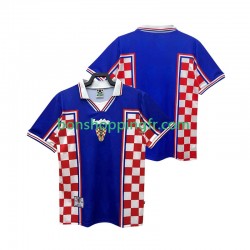 Maillot Rétro Extérieur Croatie 1998 Manches Courtes Homme