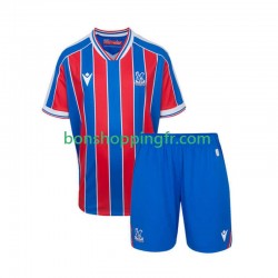Maillot Domicile Crystal Palace 2025-2026 Manches Courtes Jeune Enfant(+shorts)