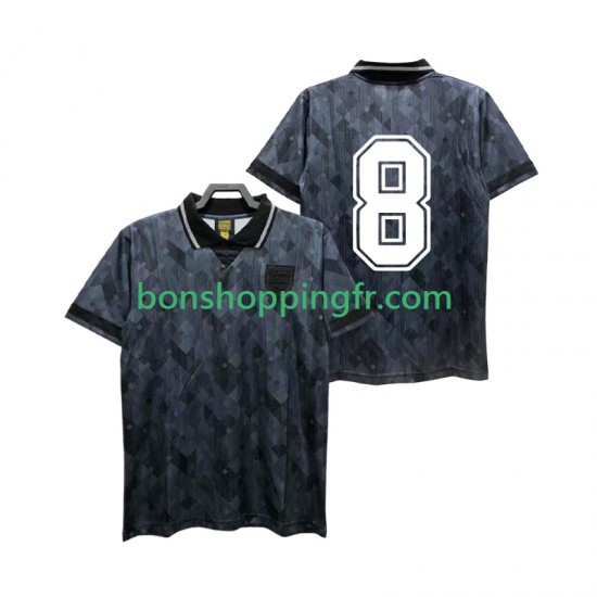 Maillot Rétro Extérieur Angleterre 8 1990 Manches Courtes Homme