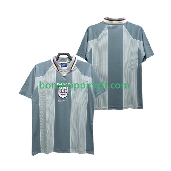 Maillot Rétro Extérieur Angleterre 1996 Manches Courtes Homme