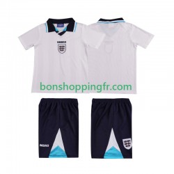 Maillot Rétro Domicile Angleterre 1996 Manches Courtes Jeune Enfant(+shorts)