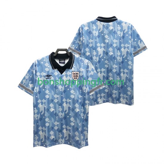 Maillot Rétro 3ème Angleterre 1990 Manches Courtes Homme Maillot Rétro 3ème Angleterre 1990 Manches Courtes Homme