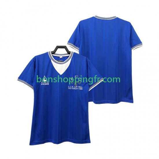 Maillot Rétro 3ème Everton 1985 Manches Courtes Homme