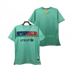 Maillot Rétro Extérieur FC Barcelone 2010 2011 Manches Courtes Homme