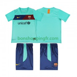 Maillot Rétro Extérieur FC Barcelone 2010 2011 Manches Courtes Jeune Enfant(+shorts)
