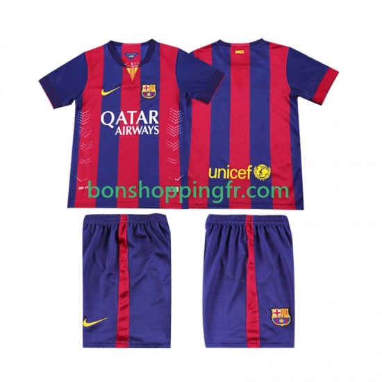 Maillot Rétro Domicile FC Barcelone 2014 2015 Manches Courtes Jeune Enfant(+shorts) Maillot Rétro Domicile FC Barcelone 2014 2015 Manches Courtes Jeune Enfant(+shorts)