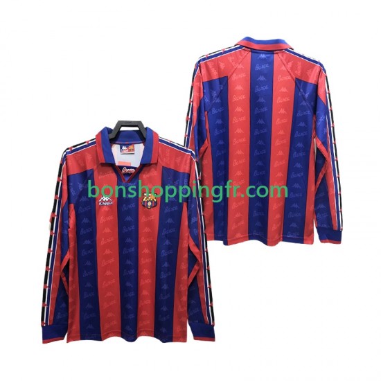 Maillot Rétro Domicile FC Barcelone 1996 1997 Manches Longues Homme