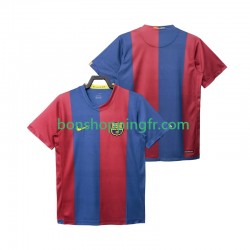 Maillot Rétro Domicile FC Barcelone 2006 2007 Manches Courtes Homme