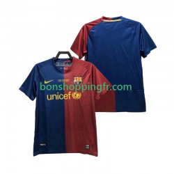 Maillot Rétro Domicile FC Barcelone Champions League 2008 2009 Manches Courtes Homme