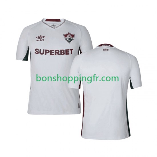 Maillot Extérieur Fluminense 2025-2026 Manches Courtes Homme