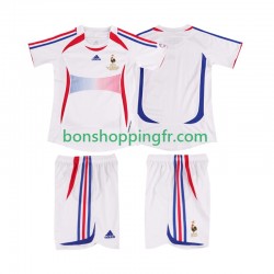 Maillot Rétro Extérieur France 2006 Manches Courtes Jeune Enfant(+shorts)