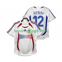 Maillot Rétro Extérieur France Henry 12 2006 Manches Courtes Homme