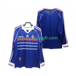 Maillot Rétro Domicile France 1998 Manches Longues Homme