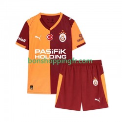 Maillot Domicile Galatasaray 2025-2026 Manches Courtes Jeune Enfant(+shorts)