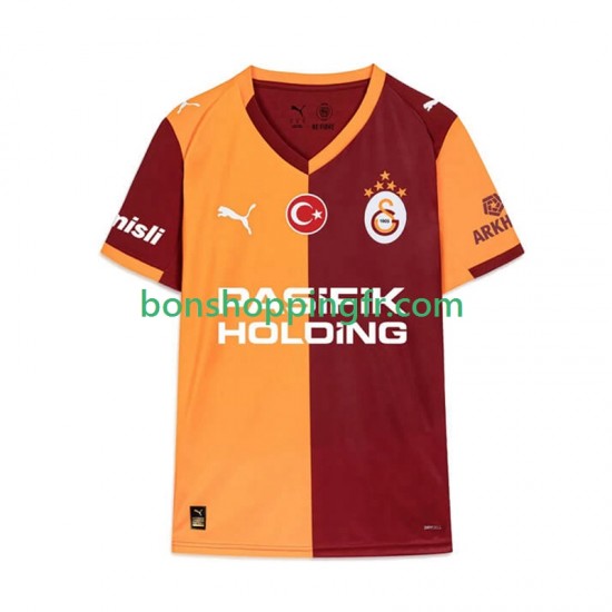 Maillot Domicile Galatasaray 2025-2026 Manches Courtes Homme Maillot Domicile Galatasaray 2025-2026 Manches Courtes Homme