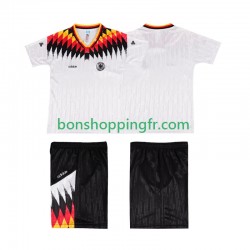 Maillot Rétro Domicile Allemagne 1994 Manches Courtes Jeune Enfant(+shorts)