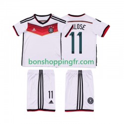 Maillot Rétro Domicile Allemagne KLOSE 11 2014 Manches Courtes Jeune Enfant(+shorts)