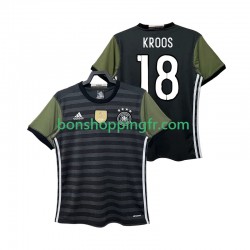 Maillot Rétro Extérieur Allemagne KROOS 18 2016 Manches Courtes Homme