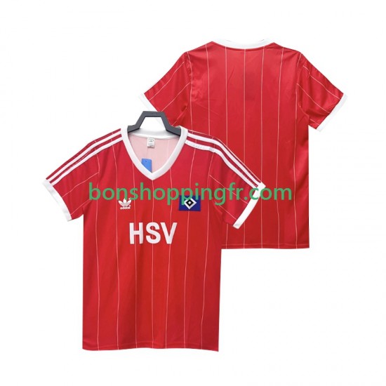 Maillot Rétro Extérieur Hamburger SV 1983 1984 Manches Courtes Homme Maillot Rétro Extérieur Hamburger SV 1983 1984 Manches Courtes Homme