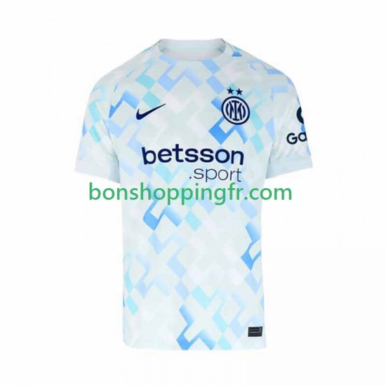 Maillot Extérieur Inter Milan 2025-2026 Manches Courtes Homme Maillot Extérieur Inter Milan 2025-2026 Manches Courtes Homme