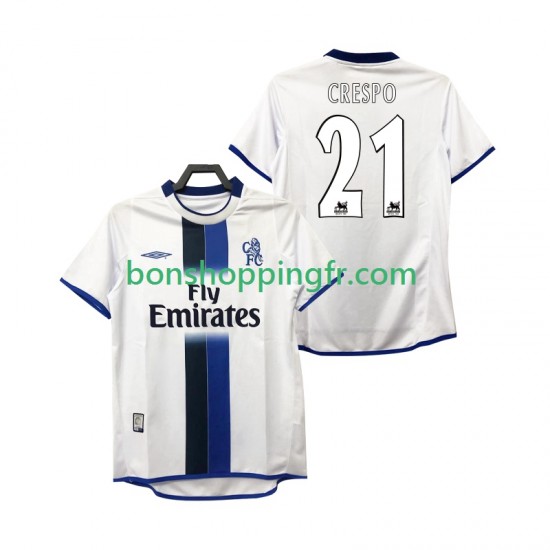 Maillot Rétro Extérieur Inter Milan CRESPO 21 2003 2004 Manches Courtes Homme Maillot Rétro Extérieur Inter Milan CRESPO 21 2003 2004 Manches Courtes Homme