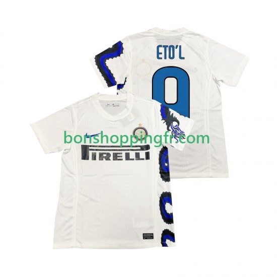Maillot Rétro Extérieur Inter Milan ETOL 9 2010 2011 Manches Courtes Homme Maillot Rétro Extérieur Inter Milan ETOL 9 2010 2011 Manches Courtes Homme