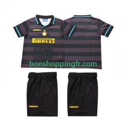 Maillot Rétro 3ème Inter Milan 1997 1998 Manches Courtes Jeune Enfant(+shorts)