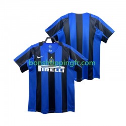 Maillot Rétro Domicile Inter Milan 2004 2005 Manches Courtes Homme
