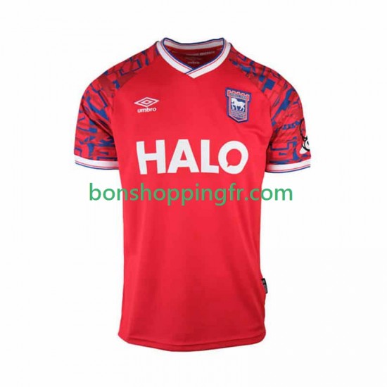 Maillot Extérieur Ipswich Town 2025-2026 Manches Courtes Homme