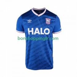 Maillot Domicile Ipswich Town 2025-2026 Manches Courtes Homme
