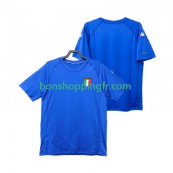 Maillot Rétro Domicile Italie 2000 Manches Courtes Homme