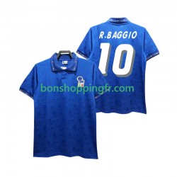 Maillot Rétro Domicile Italie Roberto Baggio 10 1994 Manches Courtes Homme
