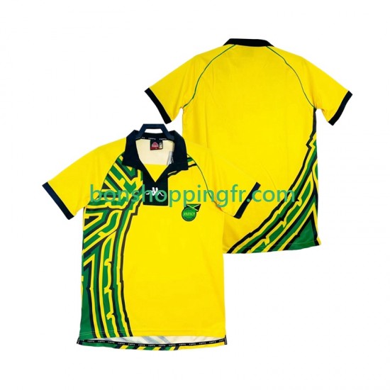 Maillot Rétro Domicile Jamaïque 1998 Manches Courtes Homme Maillot Rétro Domicile Jamaïque 1998 Manches Courtes Homme
