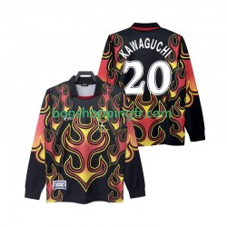Maillot Rétro Domicile Japon Gardien KAWAGUGHI 20 1998 Manches Longues Homme